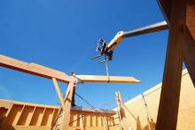 Notre zone d'activité pour ce service Constructeur spécialisé dans la maison en ossature bois hors d’air et hors d’eau avec structure en douglas