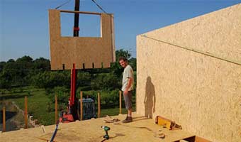 Entreprise de construction de maison ossature bois